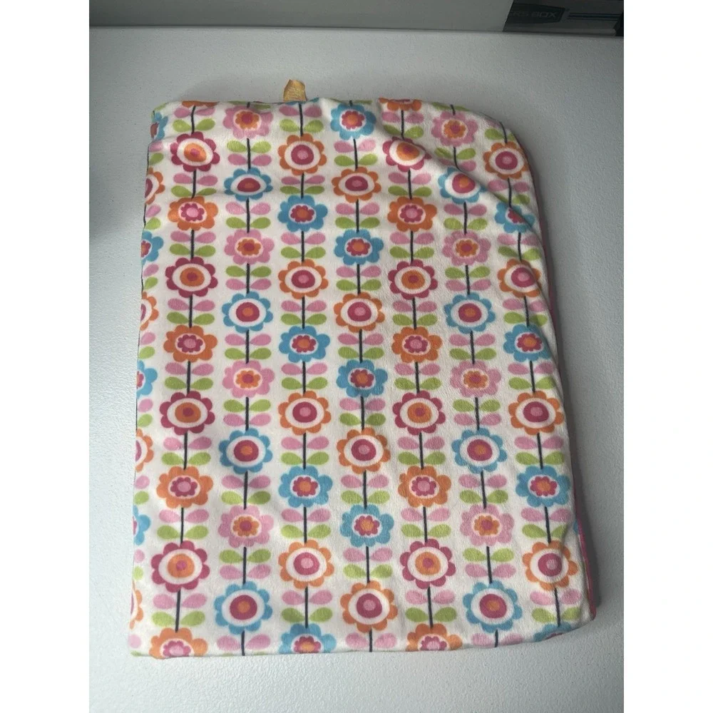 Banana‎ Fish Baby Blanket Pink Flower Orange Blue Soft! Floral